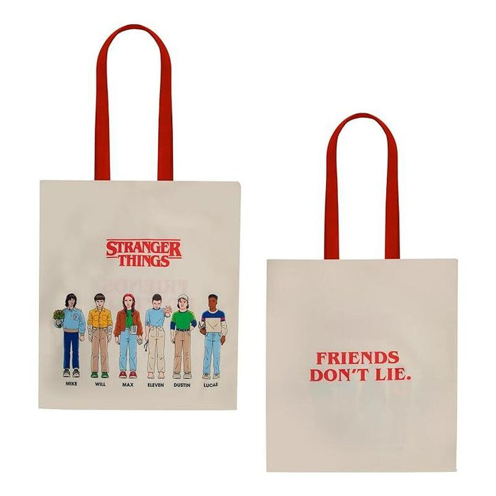 Bolsa Tela Stranger Things Friends Dont Lie