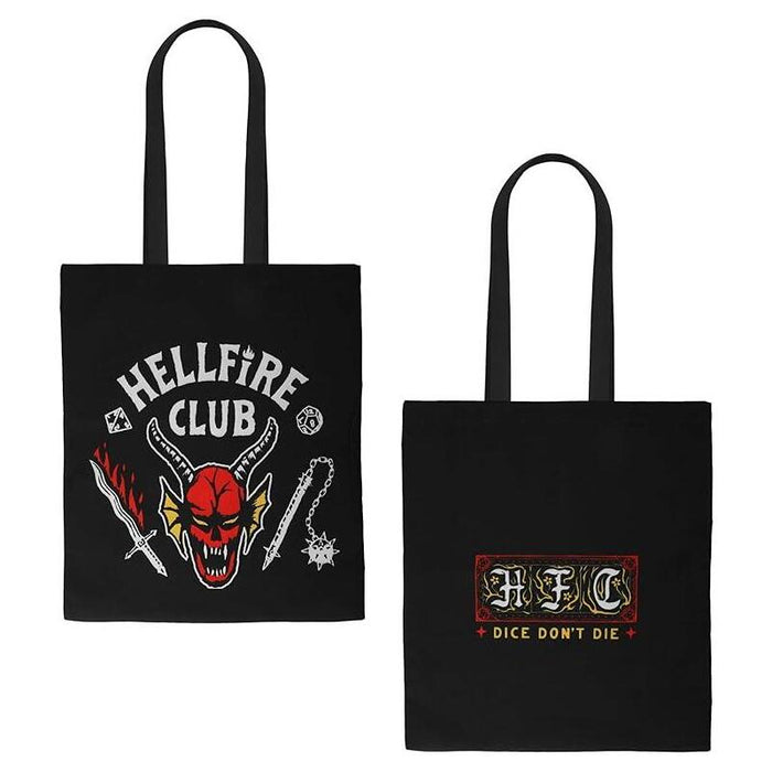 Bolsa Tela Stranger Things Hellfire Club