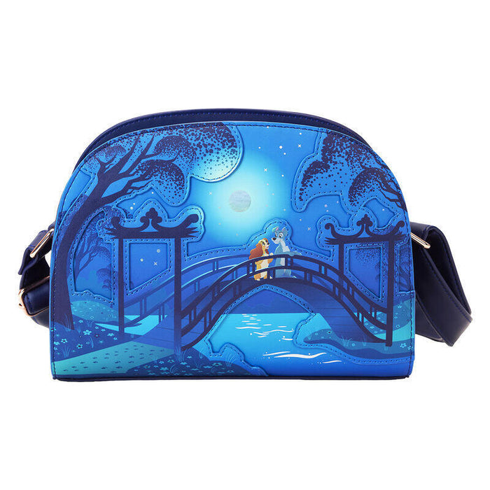 Bolso Bandolera 70th Anniversary La Dama Y El Vagabundo Disney Loungefly