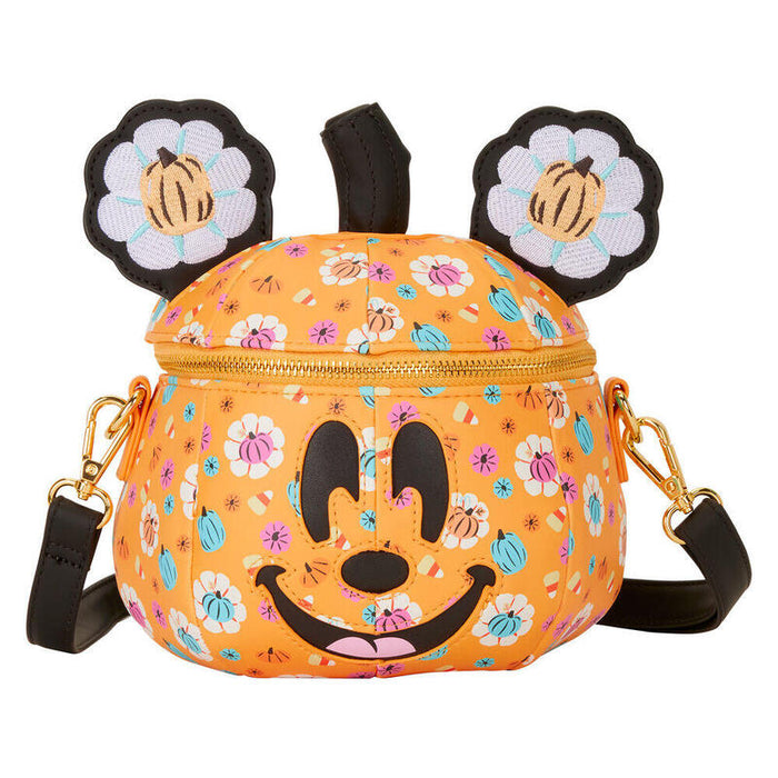 Bolso Bandolera Pumpkin Minnie Disney Loungefly