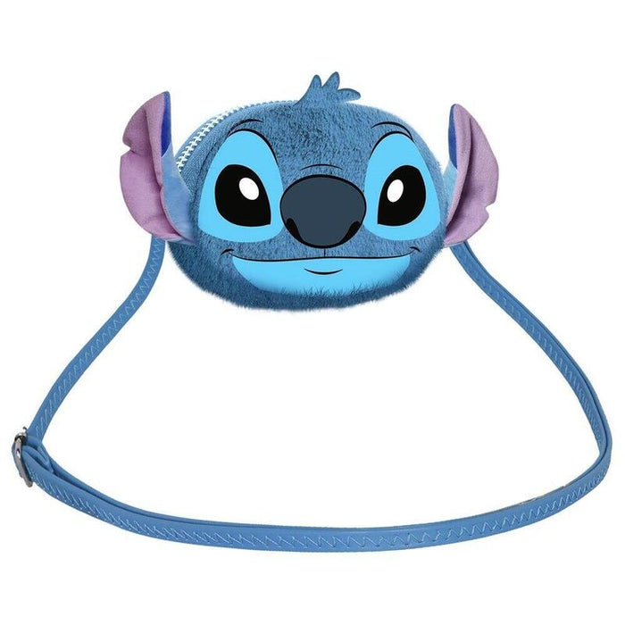 Bolso Peluche Corazon Stitch Disney