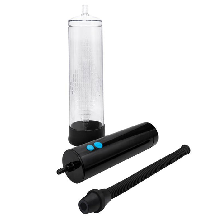 Bomba Con Control Remoto Para El Pene Psx05 Usb Recargable Transparente