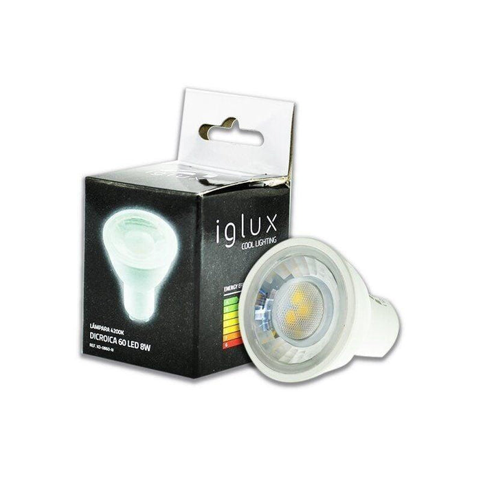 Bombilla Iglux Xd-0860-F Casquillo Gu10 8w 520 Lúmenes 5500k