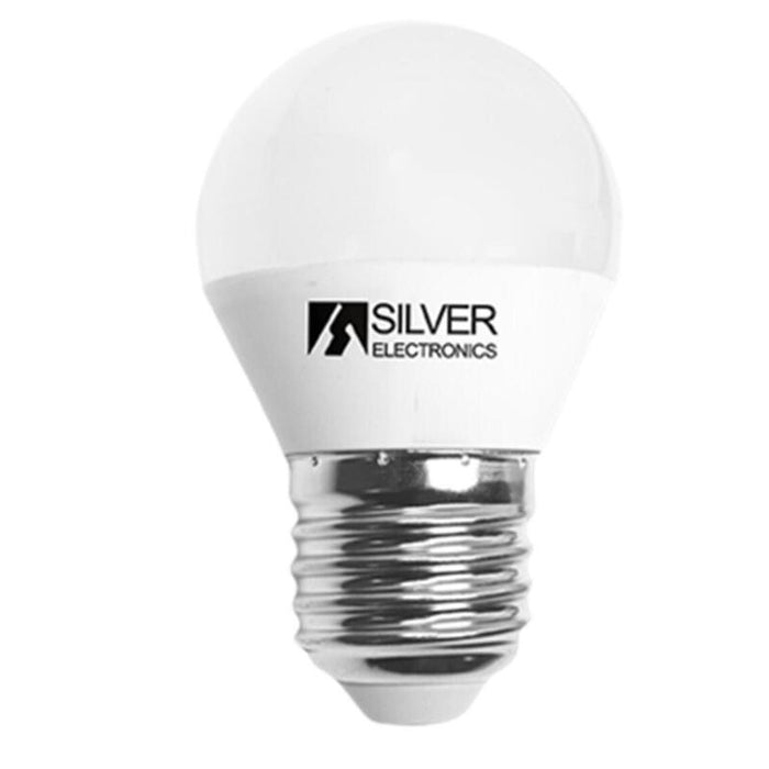Bombilla Led Decorativa Silver Electronics Esferica 6w=65w -  E27 -  3000k -  520 Lm -  Luz Calida -  A+