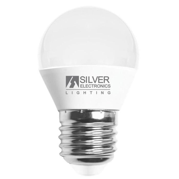 Bombilla Led Decorativa Silver Electronics Esferica 7w=70w -  E27 -  3000k -  620 Lm -  Luz Calida -  A+