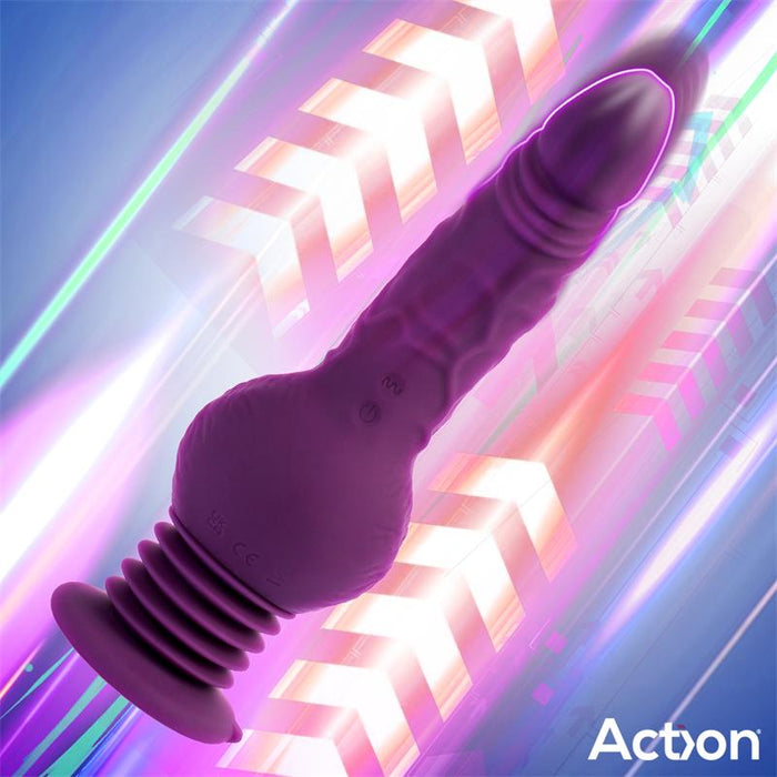 Booster Vibrador Con Thrusting Ultra Jet Thruster Con Potente Ventosa
