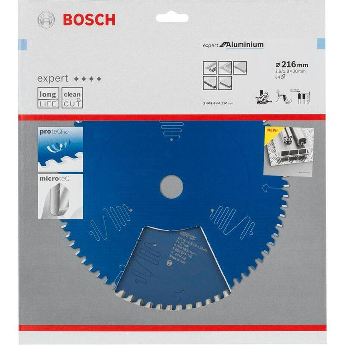 Bosch Hoja De Sierra Circular Expert Para Aluminio, 216mm 2608644110