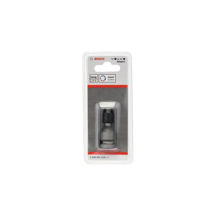 Adaptador Bosch Professional Para Llave De Vaso 1/2'' Cuadrada > 1/4" Hexagonal 2608551110