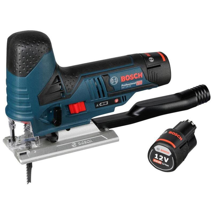 Bosch Sierra De Calar Inalámbrica Gst 12v-70 Professional, 12 Voltios 06015a1005