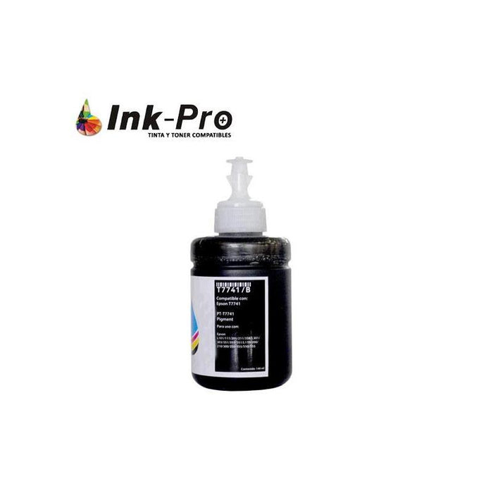 Bote Inkjet Inpro Epson T7741 Negra Premium