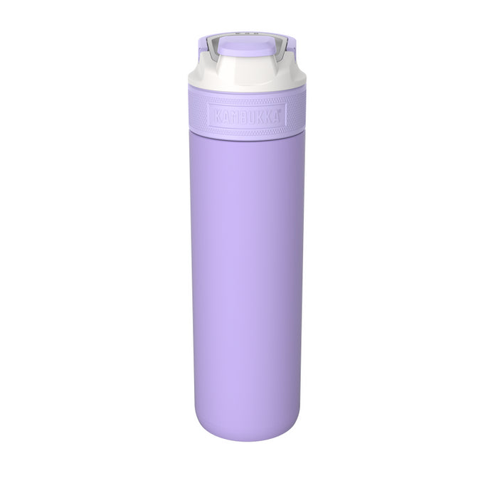 Botella De Agua Kambukka Elton Insulated 600ml Digital Lavender Acero Inoxidable Antigoteo Antiderrame