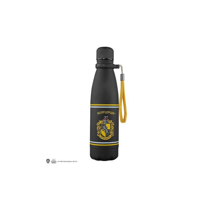 Botella Metálica De Hufflepuff Harry Potter 500 Ml