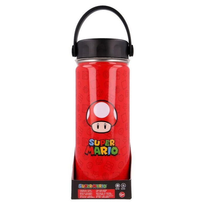 Botella Termo Con Asa Super Mario Mushroom