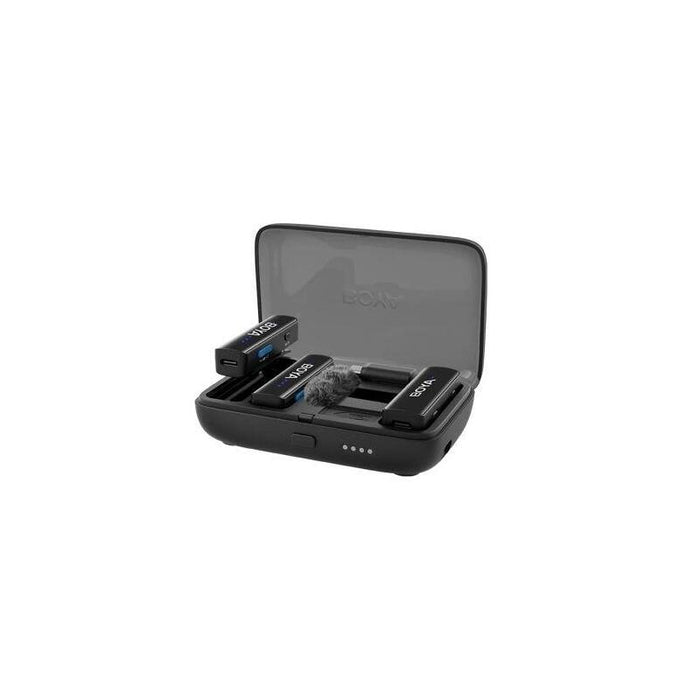 Boya Microphone Wireless Boyalink-2 C2 With 2 Transmitter And 1 Receiver (Type-C/ 3.5mm Connector) Black Eu