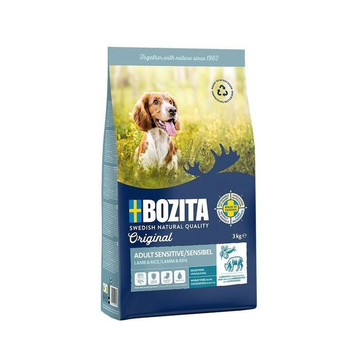 Bozita Original Sensitive Digestion Lamb And Rice - Alimento Seco Para Perros - 3kg