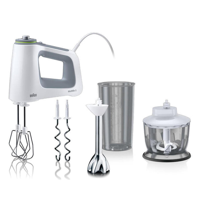 Braun Hm 5137 V4 Batidora De Mano 750 W Gris, Blanco