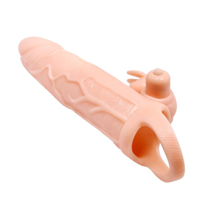 Funda Para El Pene Brave Man   Con Vibración + 5cm