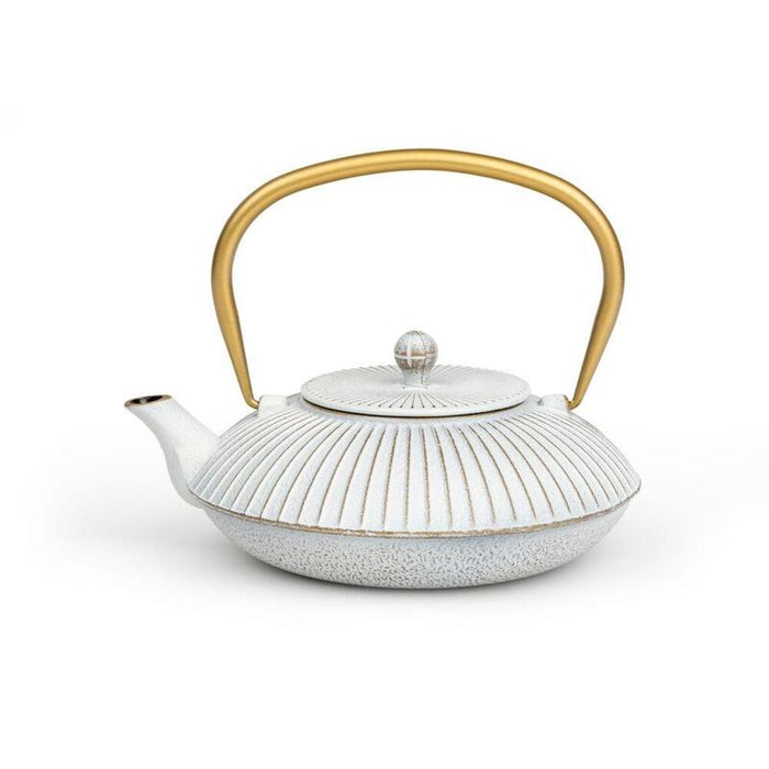 Bredemeijer Teekanne Linhai 1,1l Gusseisen Weiss            153032