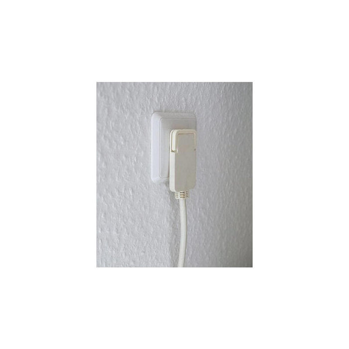 Brennenstuhl Cable De Extensión Con Conector Plano En Ángulo De 10 M, Blanco