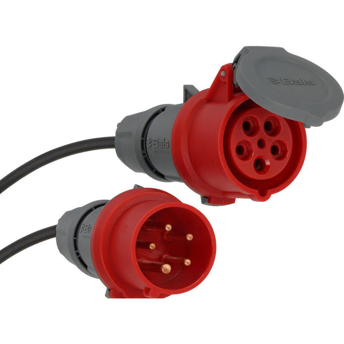 Brennenstuhl Cee Cable De Extensión Ip44 30m Negro H07rn-F 5g1,5 5-Polig