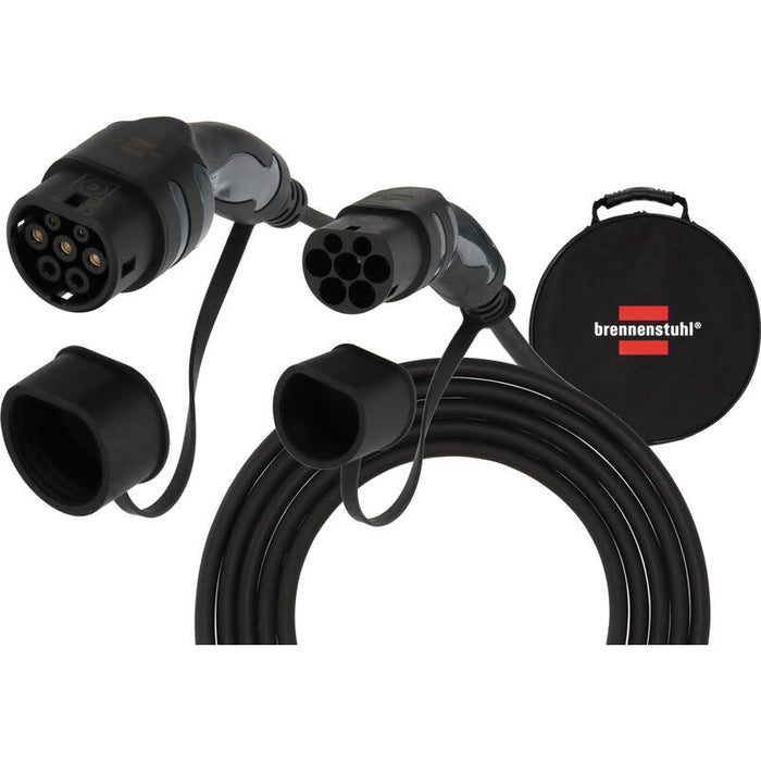 Brennenstuhl Ev Typ 2 Cable De Carga 11kw 7m, Ip55, 3-Phasig, Mode 3