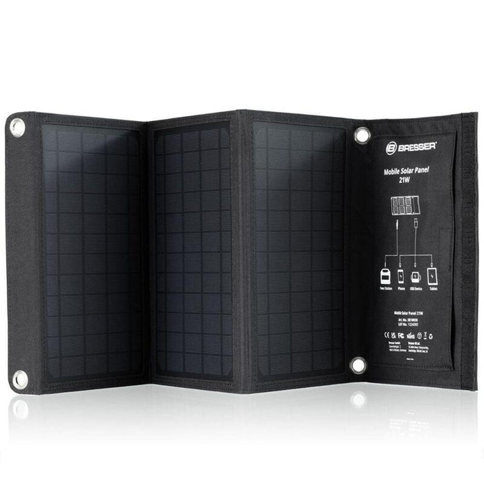 Bresser Mobile Solar Panel  21w Mit Usb