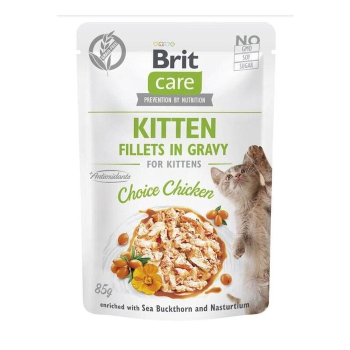 Brit Care Cat Kitten Choice Pouch 85g