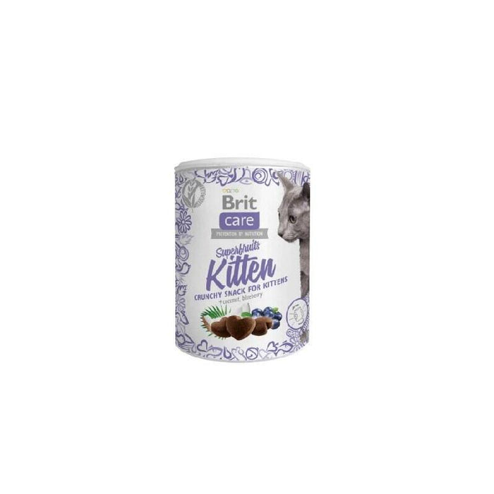 Brit Care Cat Snack Superfruits Kitten - Golosina Para Gatos - 100 G