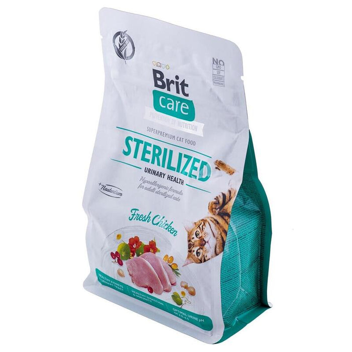 Brit Care Grain-Free Sterilized Urinary - Comida Seca Para Gatos - 400 G