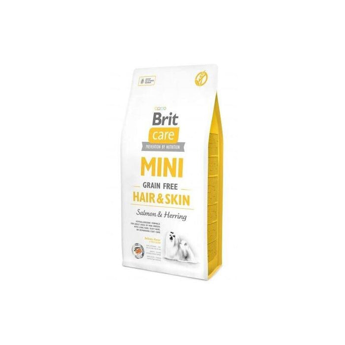 Brit Care Mini Hair&Skin Salmon&Herring - Alimento Seco Para Perros - 7 Kg