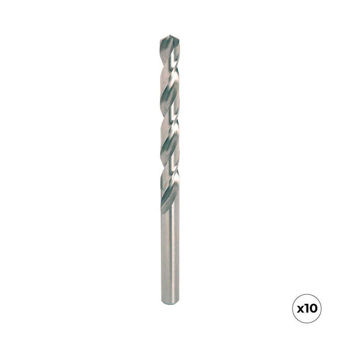 Broca Hss4341 Para Metal, Rectificada, Ø6,00 X 93,00 Mm, 10 Uds