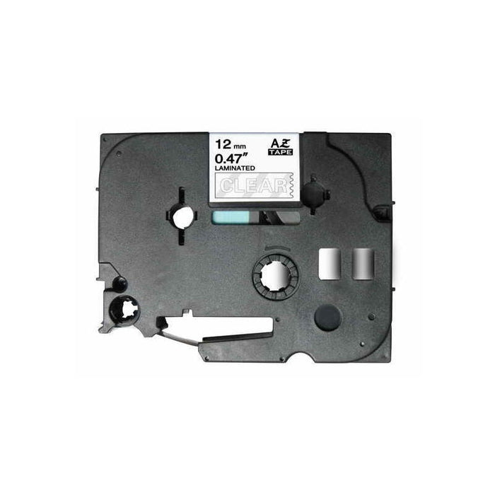 Brother Tze-135 Blanco/Transparente Cinta Rotuladora Generica Tz-135