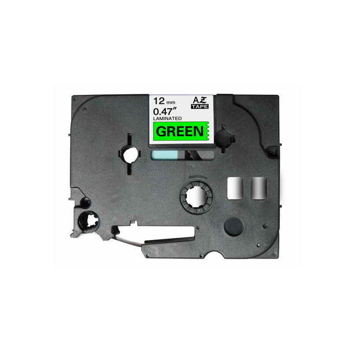 Brother Tze-731 Negro/Verde Cinta Rotuladora Generica Tz-731