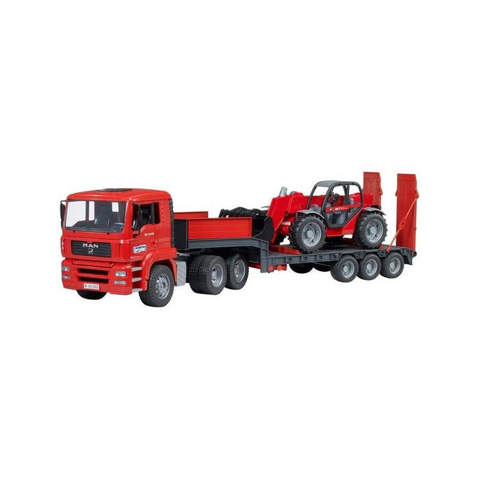 Bruder Man Tga Con Manipulador Telescópico Manitou Mlt 633, 2774