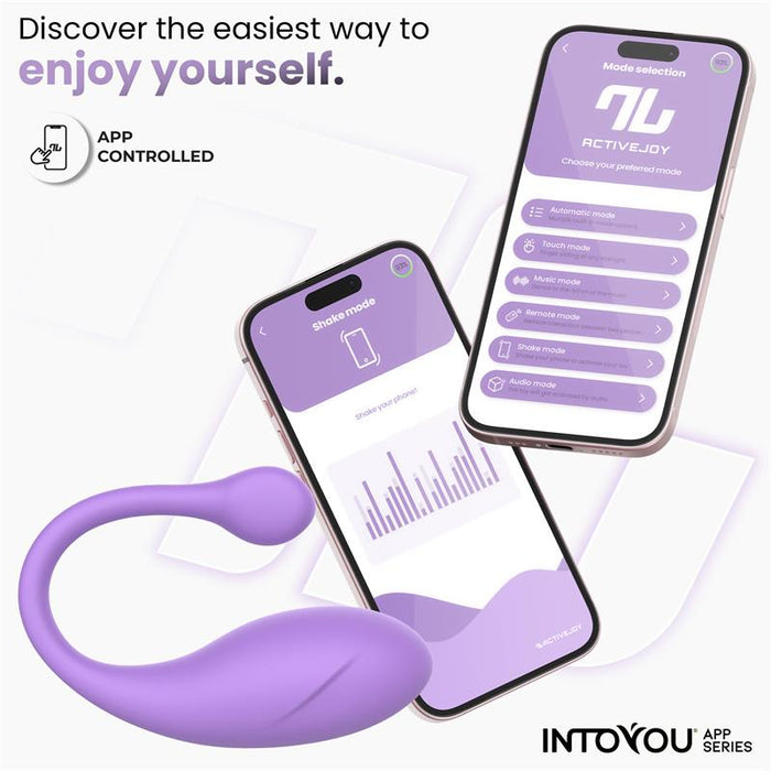 Bulby Huevo Vibrador Con App Lavanda