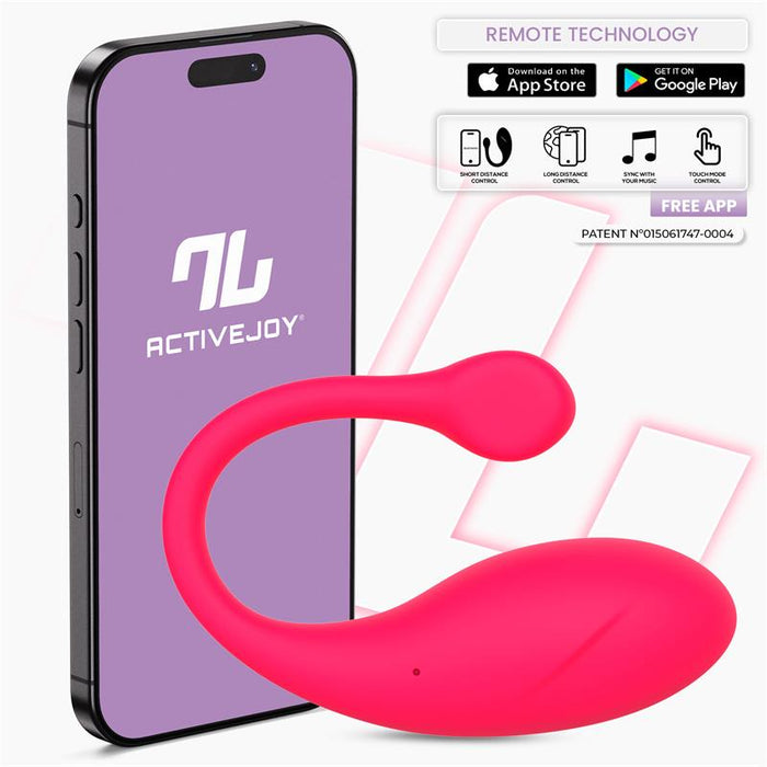 Huevo Vibrador Bulby  Con App Rojo