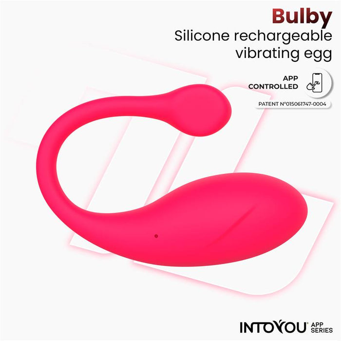 Huevo Vibrador Bulby  Con App Rojo