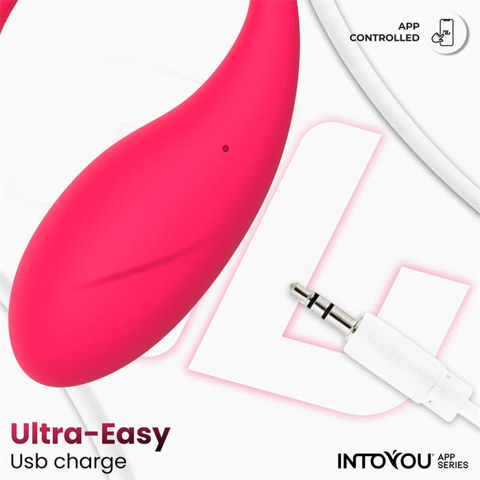 Huevo Vibrador Bulby  Con App Rojo