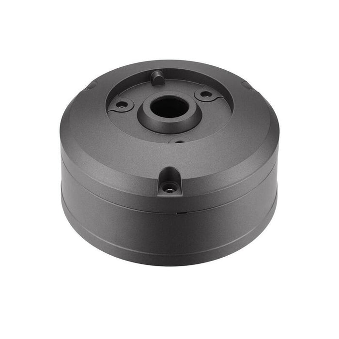 Bullet Back Box - Sbo-147b, Black, Hanwha, - Qno-6082r, Aluminium, 14.8 Cm, 73.3 Mm - Warranty: 36m