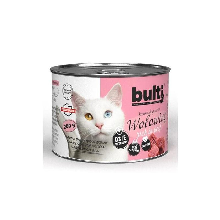 Bulti Rich In Beef - Comida Húmeda Para Gatos - 200g