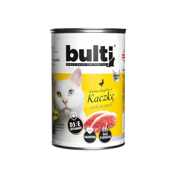 Bulti Rich In Duck - Comida Húmeda Para Gatos - 400g