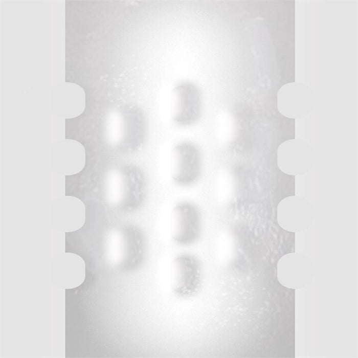 Bumpy Huevo Masturbador Elástico Silicona Verde