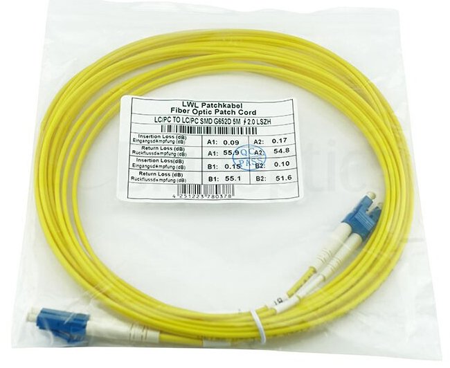 EAN 4063232617398 - BlueOptics SFP3131BU20MK Cable de fibra óptica e InfiniBand 20 m LC Amarillo imagen 5