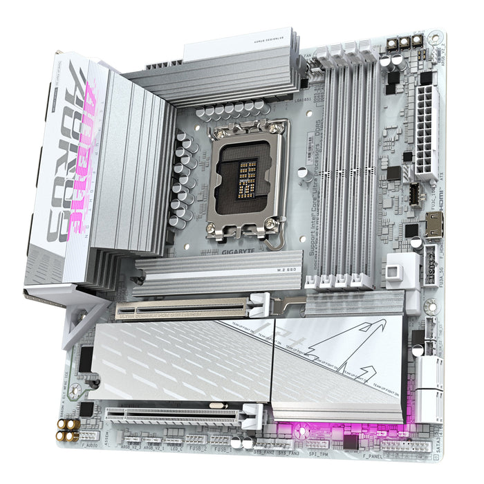 EAN 0889523046548 - GIGABYTE B860M AORUS ELITE WF6E ICE Intel B860 LGA 1851 (Socket V1) micro ATX imagen 4