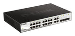 EAN 0790069373220 - D-Link DGS-1210-20 switch Gestionado L2 Gigabit Ethernet (10/100/1000) 1U Negro imagen 2