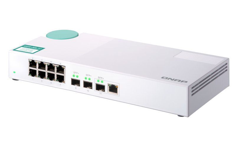 EAN 0885022017973 - QNAP QSW-308-1C switch No administrado Gigabit Ethernet (10/100/1000) Blanco imagen 9