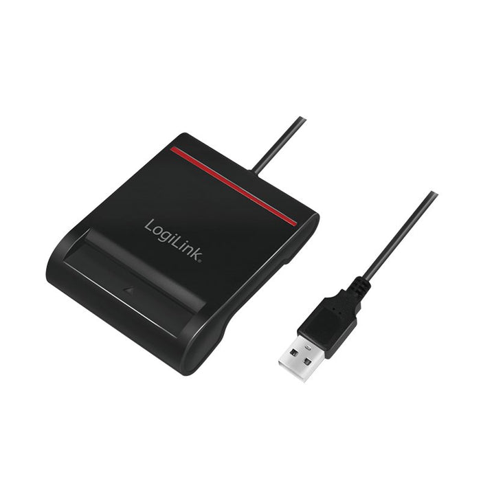 EAN 4052792062298 - LogiLink CR0047 lector de tarjeta inteligente Interior USB 2.0 Negro imagen 1