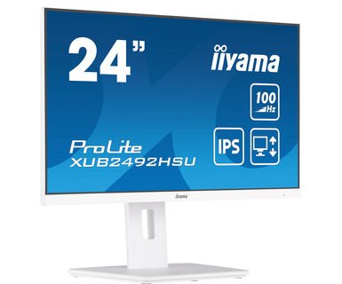 EAN 4948570123346 - iiyama XUB2492HSU-W6 pantalla para PC 60,5 cm (23.8") 1920 x 1080 Pixeles Full HD LED Blanco imagen 3