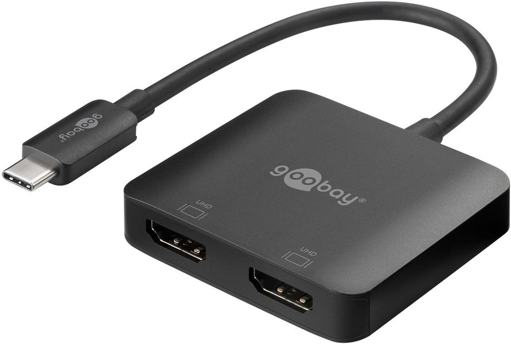 EAN 4040849601736 - Goobay 60173 Adaptador gráfico USB 3840 x 2160 Pixeles Negro imagen 2