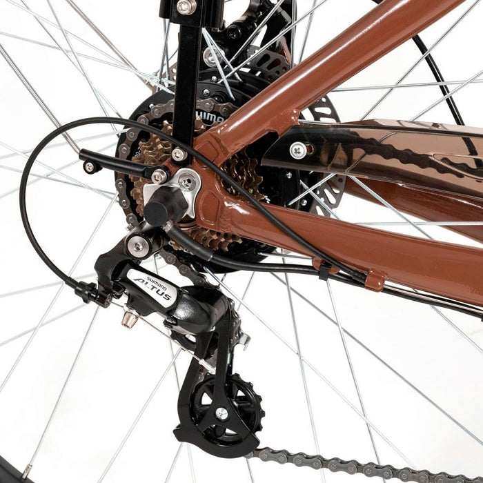 EAN 8434127501683 - Youin BK2128O bicicleta eléctrica Marrón Aluminio 71,1 cm (28") 25,6 kg Ión de litio imagen 4